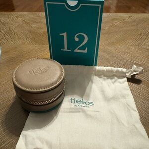Tieks by Gavrieli Leather Jewelry Case and Dust Bag